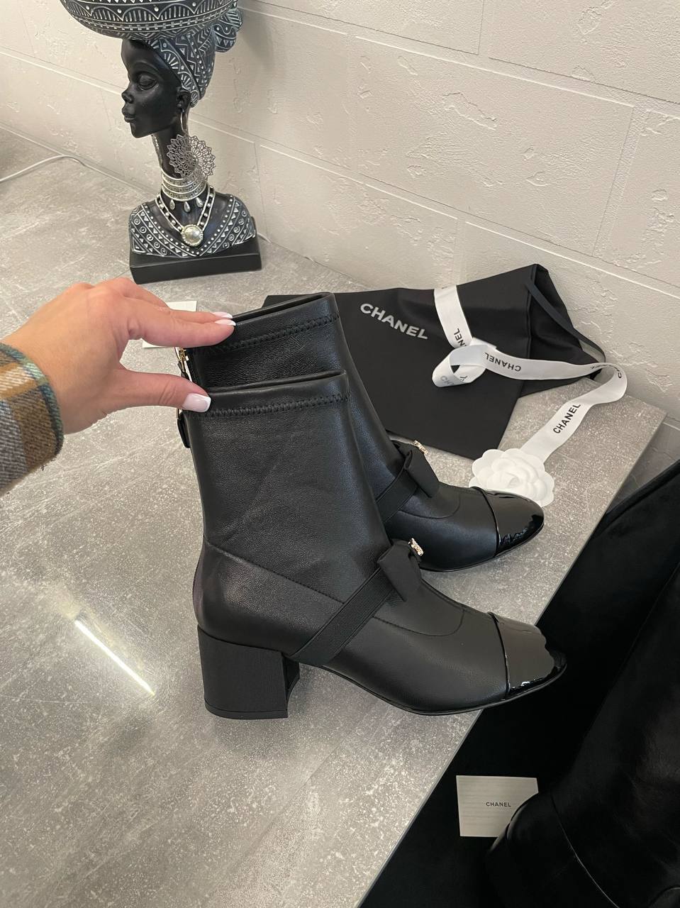 Премиум ботильоны Chanel BP-42258 Премиум ботильоны Chanel BP-42258