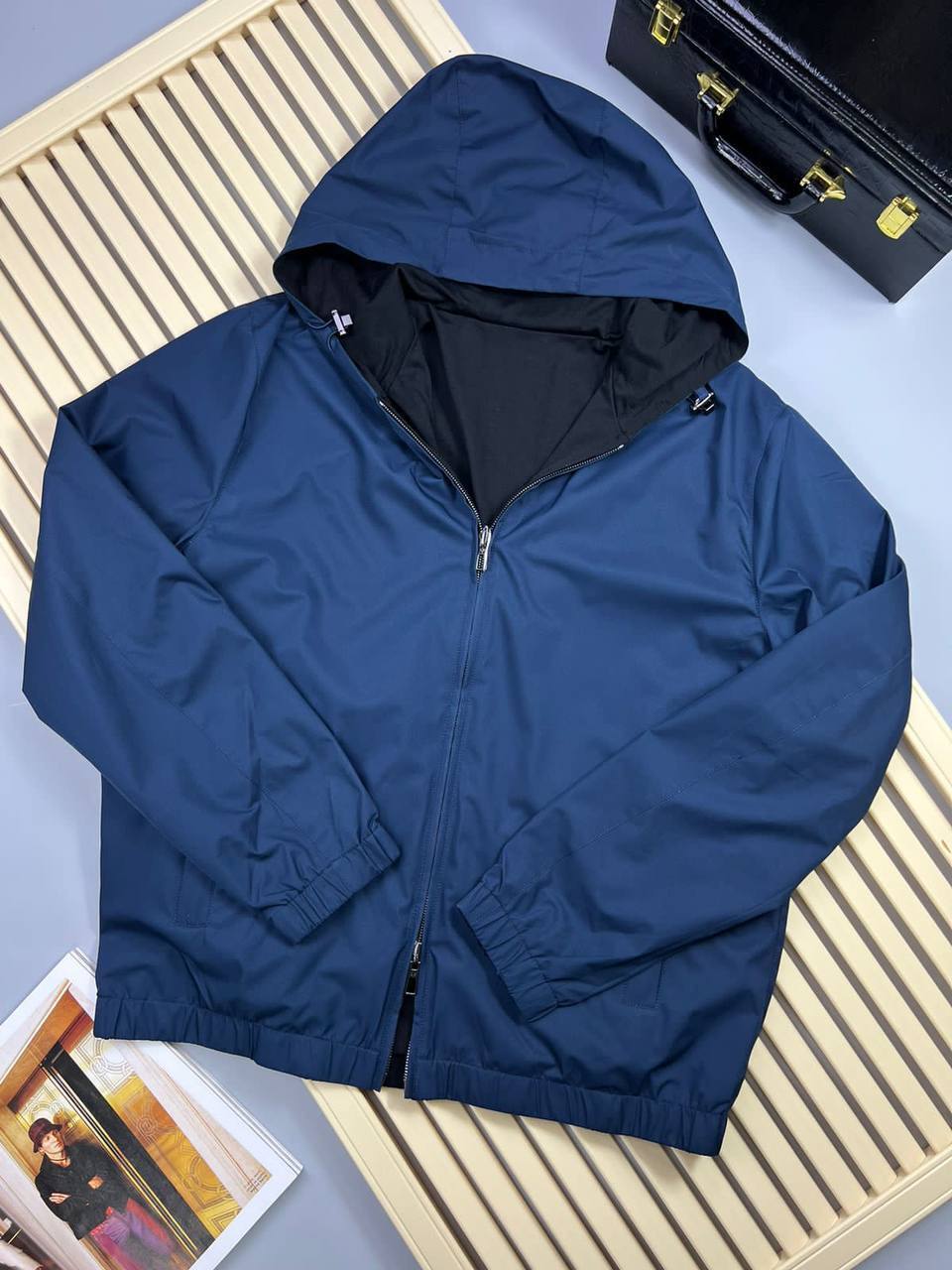 Двусторонняя ветровка Loro Piana BP-18642 Двусторонняя ветровка Loro Piana BP-18642