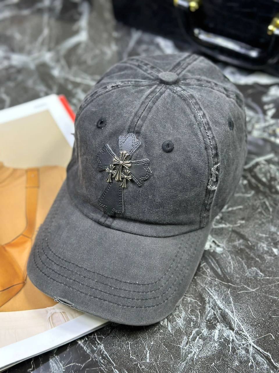 Бейсболка повседневная Chrome hearts BP-35926 Бейсболка повседневная Chrome hearts BP-35926