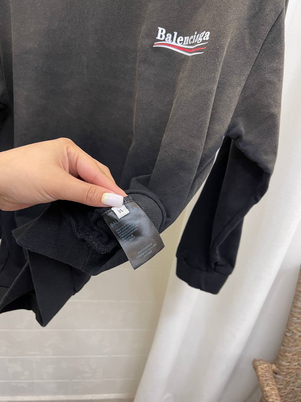 Толстовка Balenciaga BP-39543 коллекционная Толстовка Balenciaga BP-39543 коллекционная