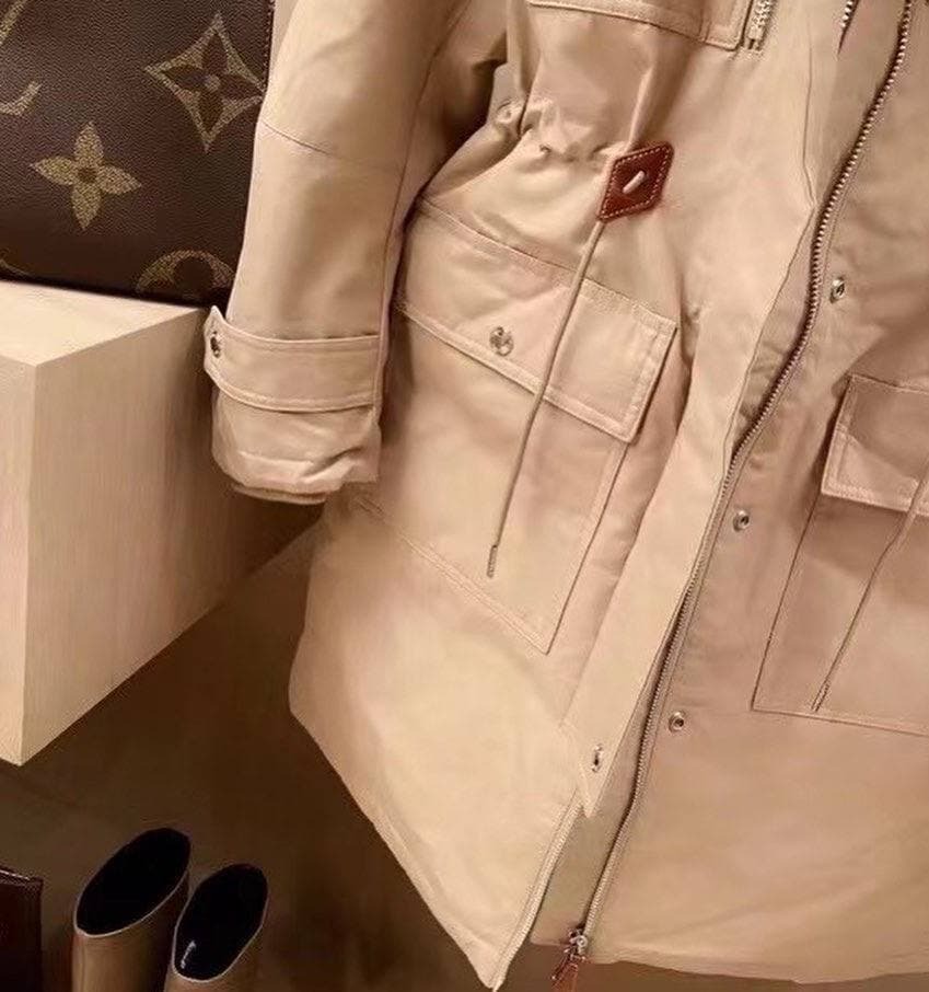 Парка Burberry премиум BP-4504 Парка Burberry премиум BP-4504