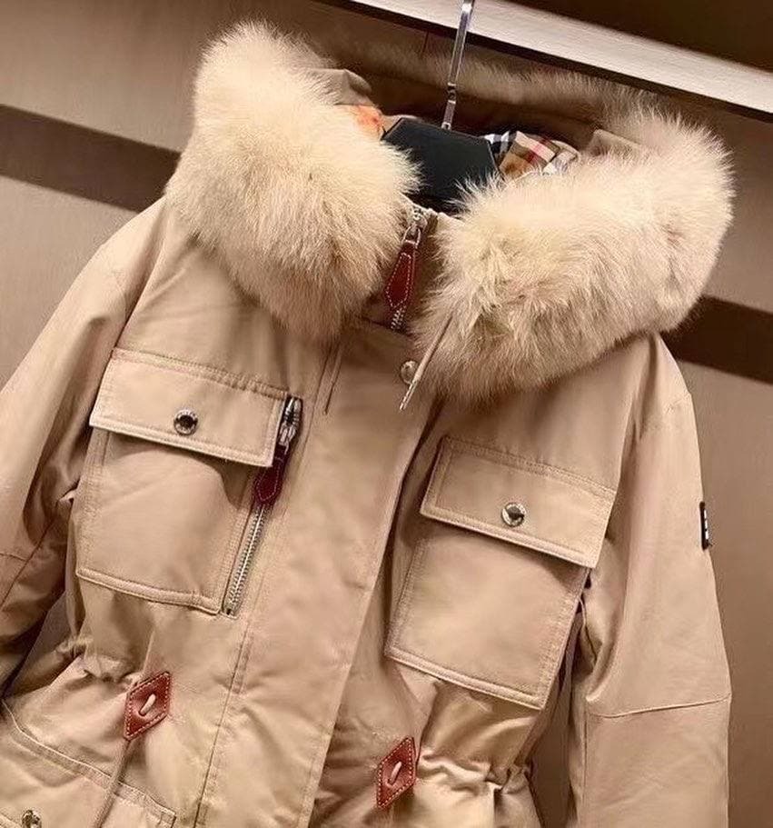 Парка Burberry премиум BP-4504 Парка Burberry премиум BP-4504