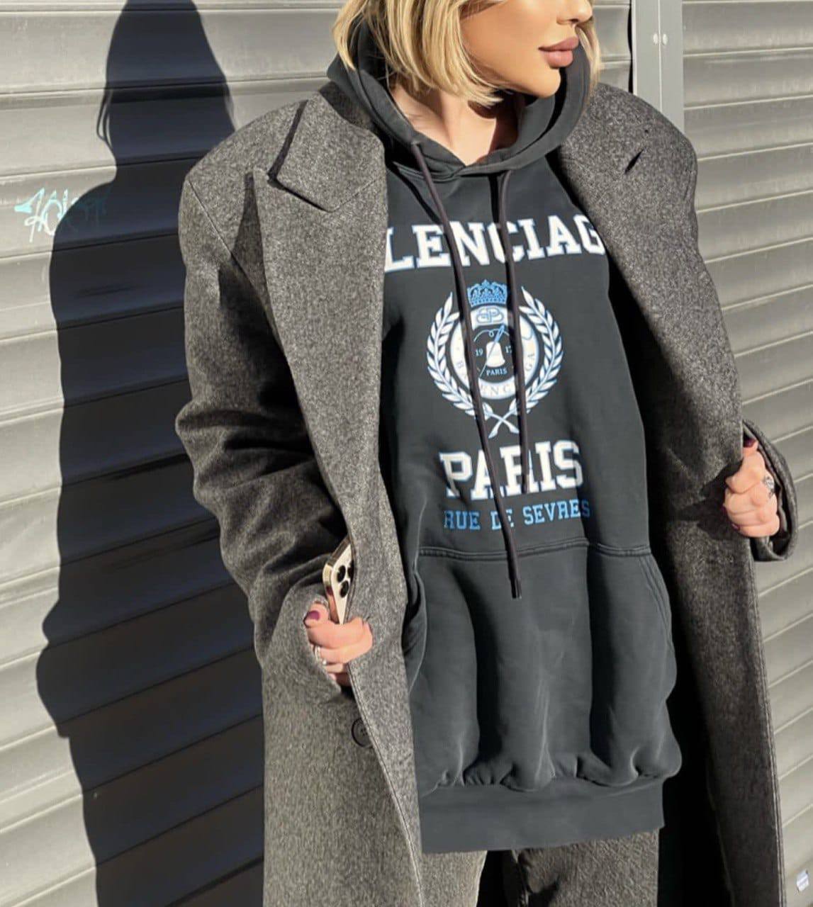 Толстовка Balenciaga BP-25781 трендовая Толстовка Balenciaga BP-25781 трендовая