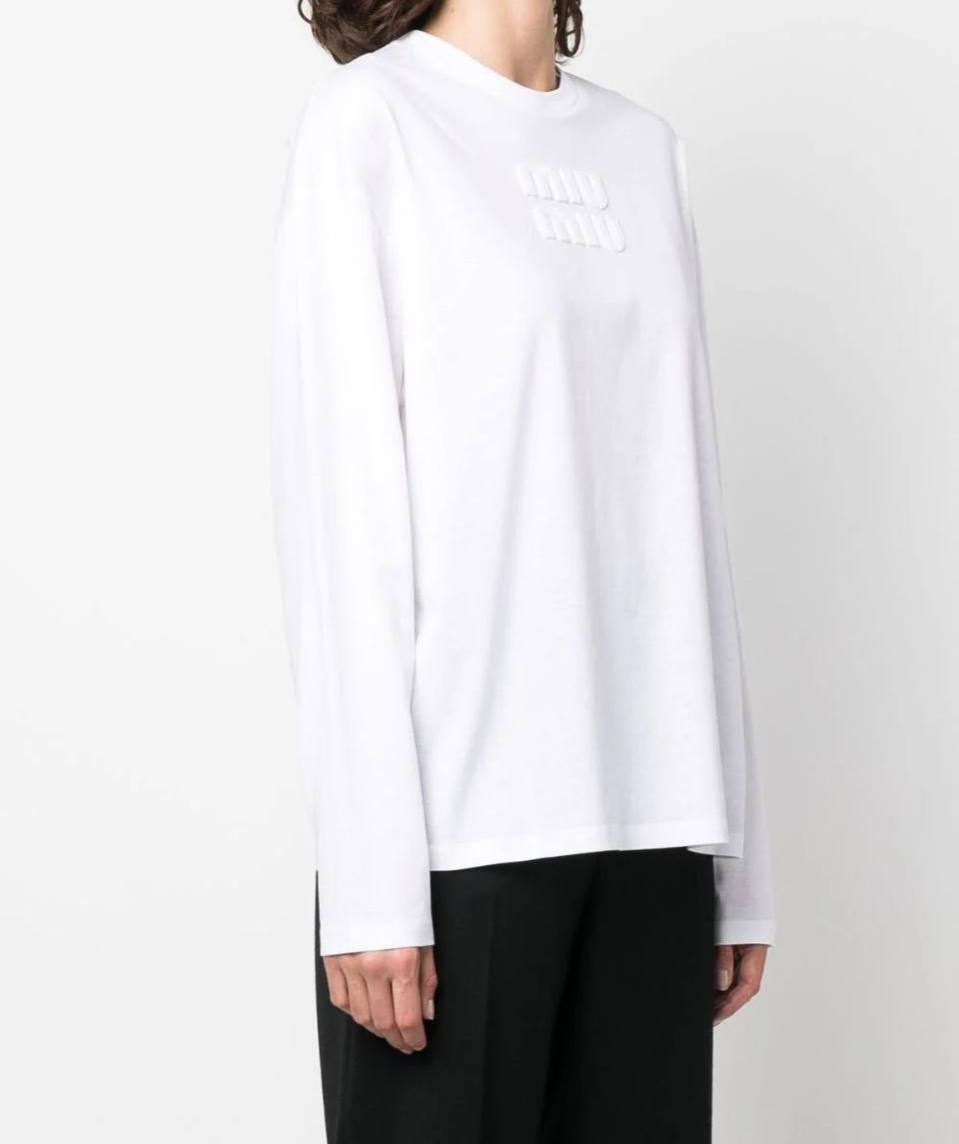 Лонгслив Miu Miu BP-53686 трендовый Лонгслив Miu Miu BP-53686 трендовый