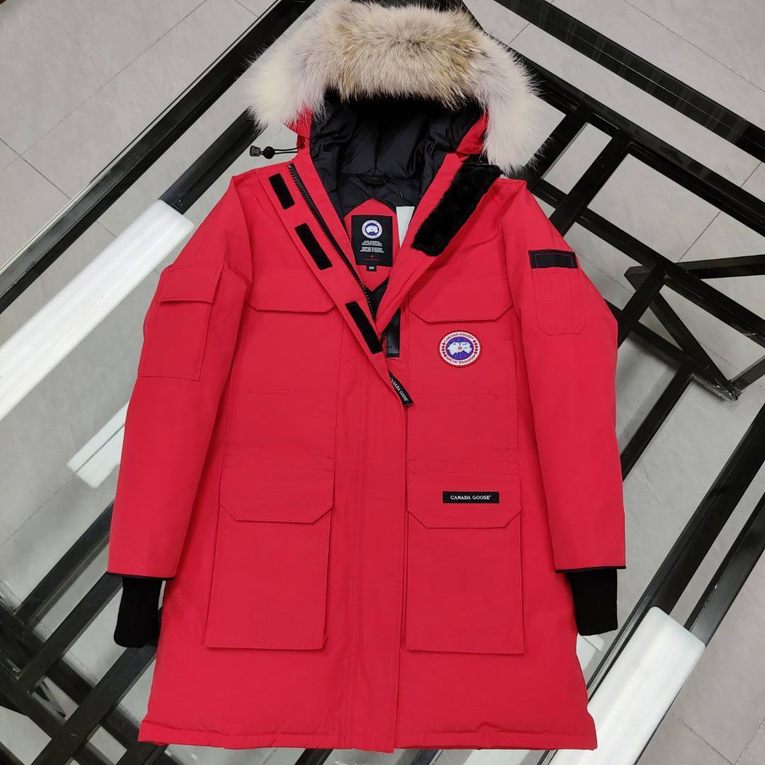 Пуховик красный Expedition Canada Goose BP-965804 Пуховик красный Expedition Canada Goose BP-965804