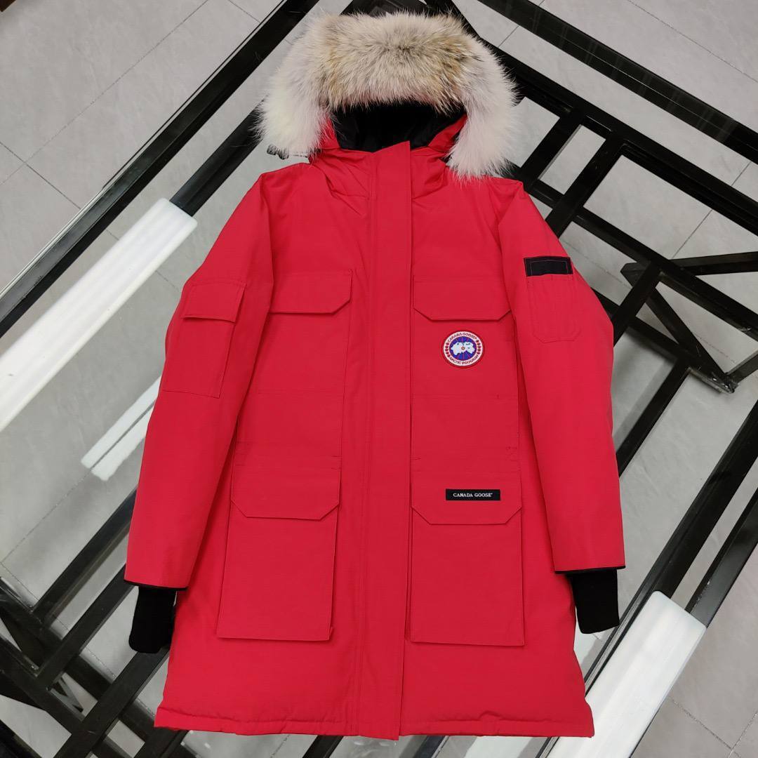 Пуховик красный Expedition Canada Goose BP-965804 Пуховик красный Expedition Canada Goose BP-965804