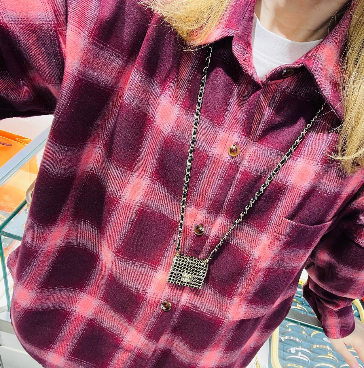 Колье-сумочка трендовая Chanel BP-48460 Колье-сумочка трендовая Chanel BP-48460