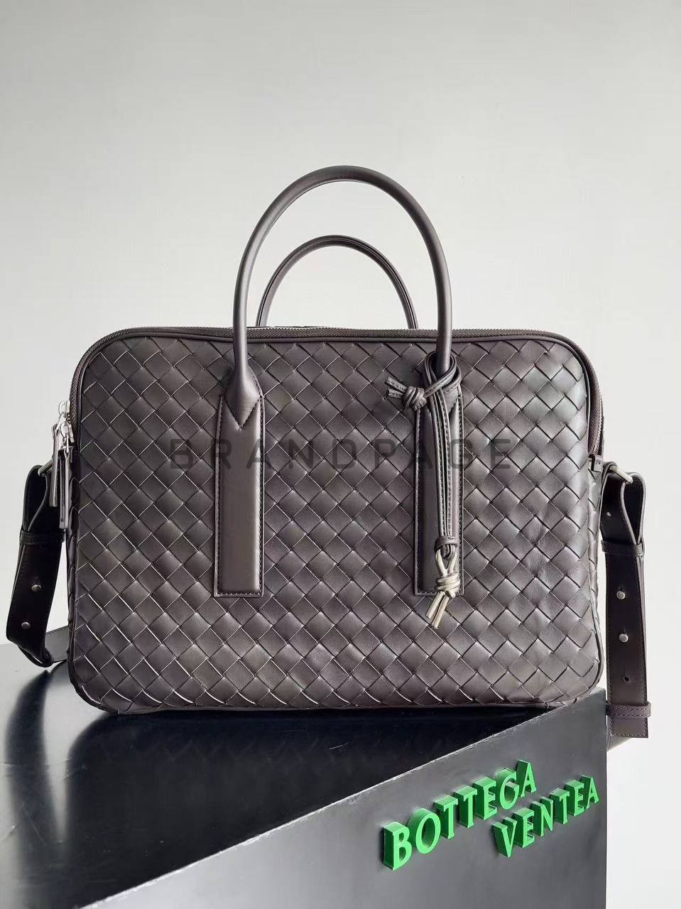 Портфель из телячьей кожи Bottega Veneta BPLUX13200