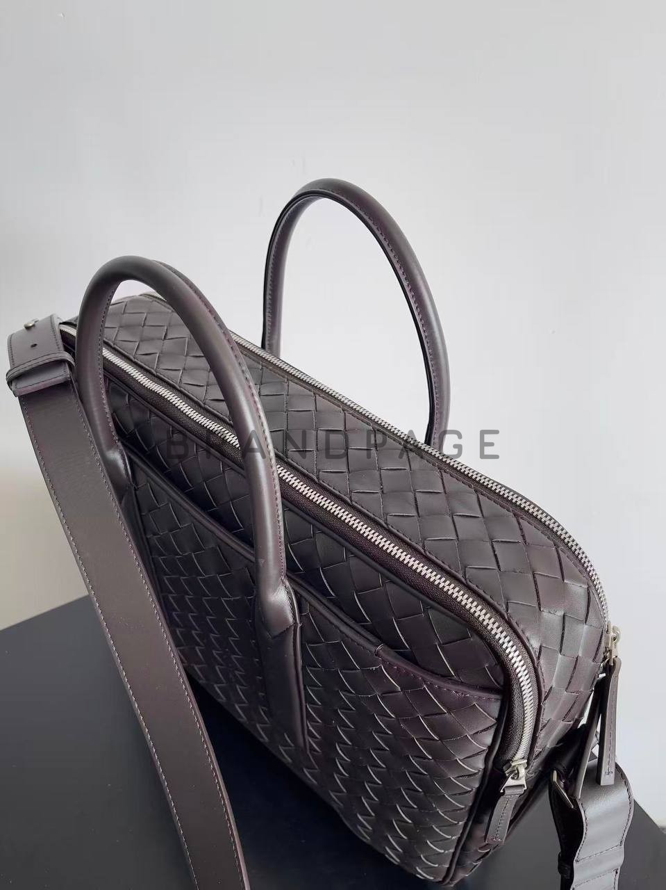 Портфель из телячьей кожи Bottega Veneta BPLUX13200