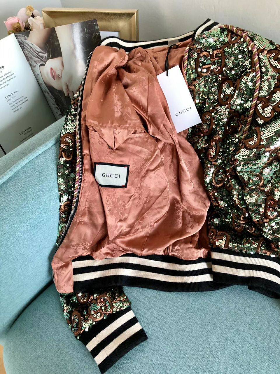 Бомбер коллекционный Gucci BP-32487 Бомбер коллекционный Gucci BP-32487