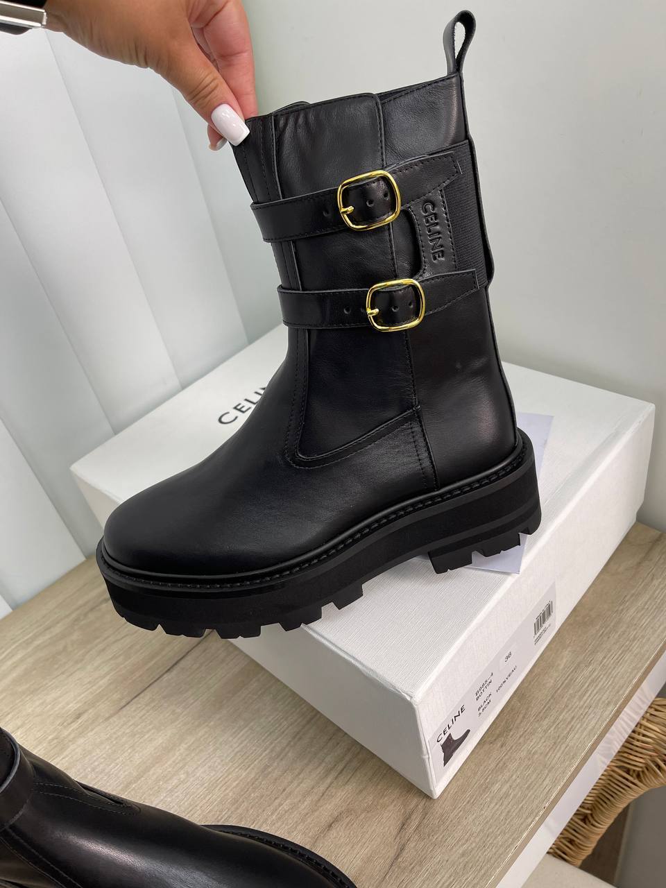 Ботинки премиальные Celine BP-18813 Ботинки премиальные Celine BP-18813