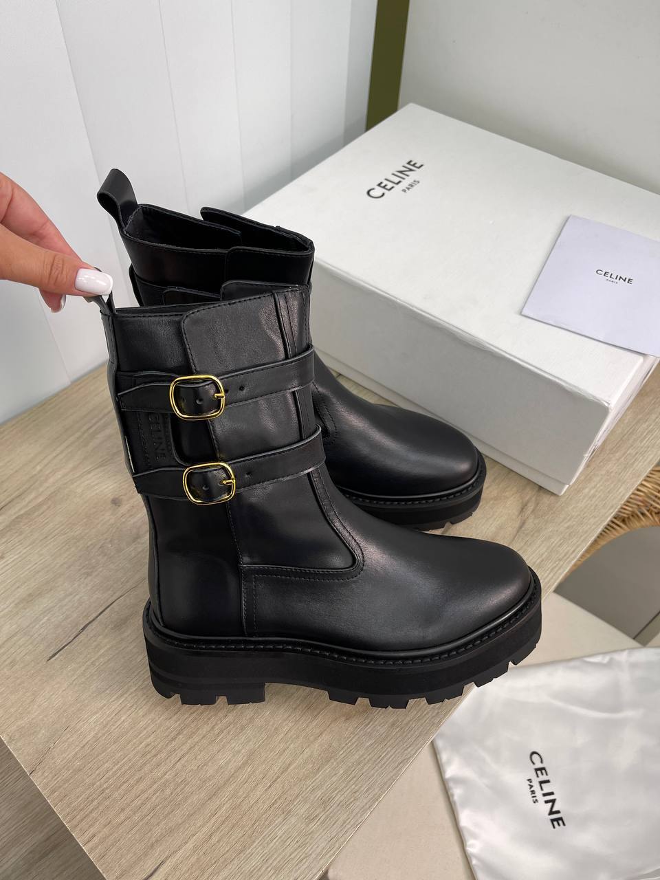 Ботинки премиальные Celine BP-18813 Ботинки премиальные Celine BP-18813