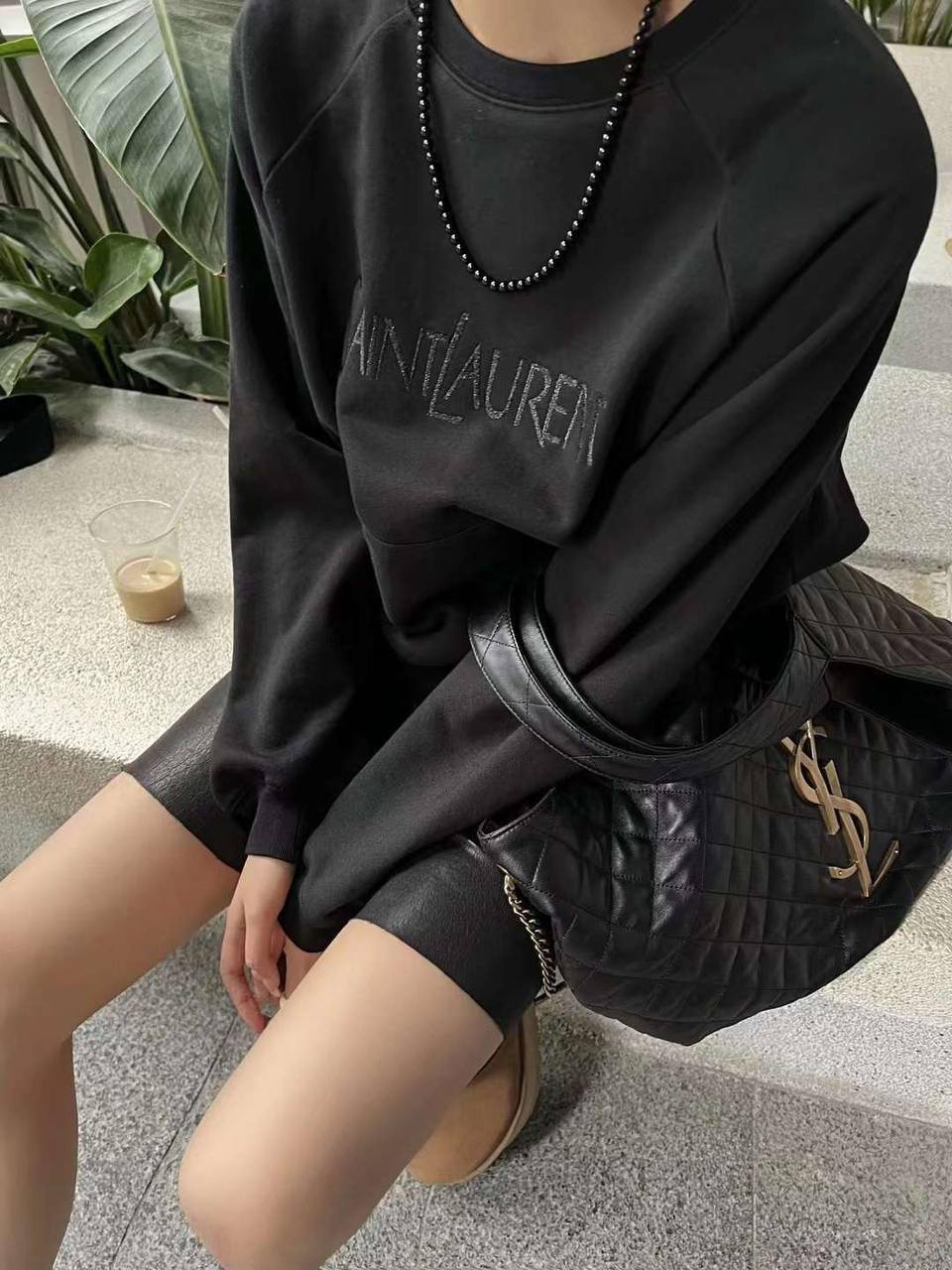 Лонгслив Yves Saint Laurent премиум BP-25651 Лонгслив Yves Saint Laurent премиум BP-25651