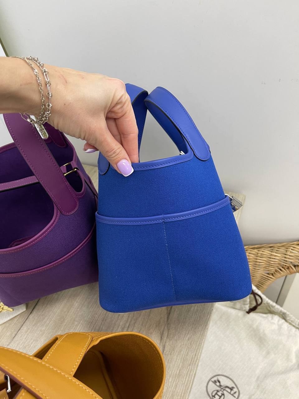 Коллекционная женская сумка Picotin Hermes BP-31971 Коллекционная женская сумка Picotin Hermes BP-31971