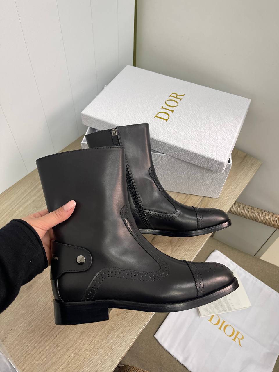 Ботинки Christian Dior премиальные BP-26785 Ботинки Christian Dior премиальные BP-26785