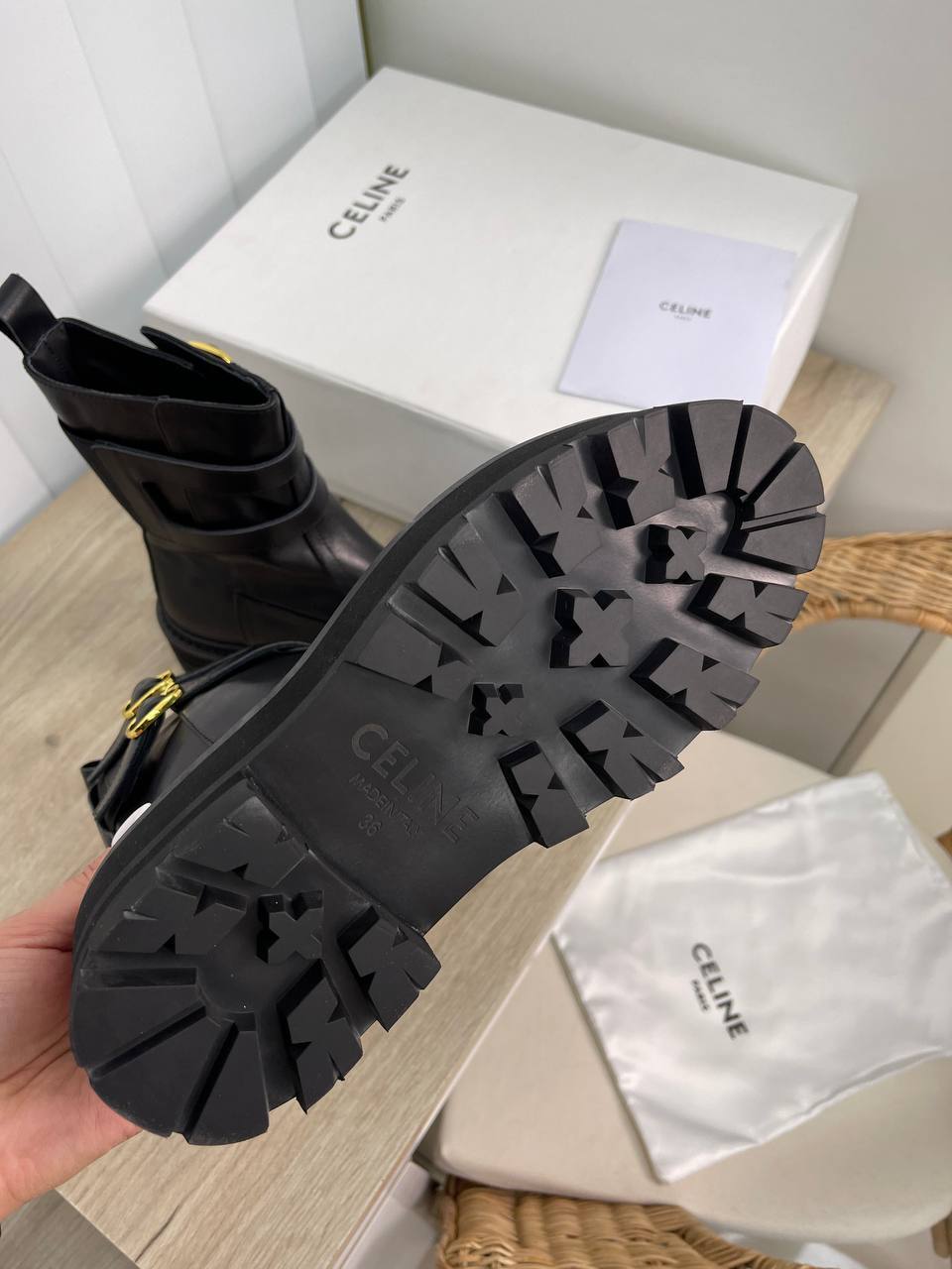 Ботинки премиальные Celine BP-18813 Ботинки премиальные Celine BP-18813