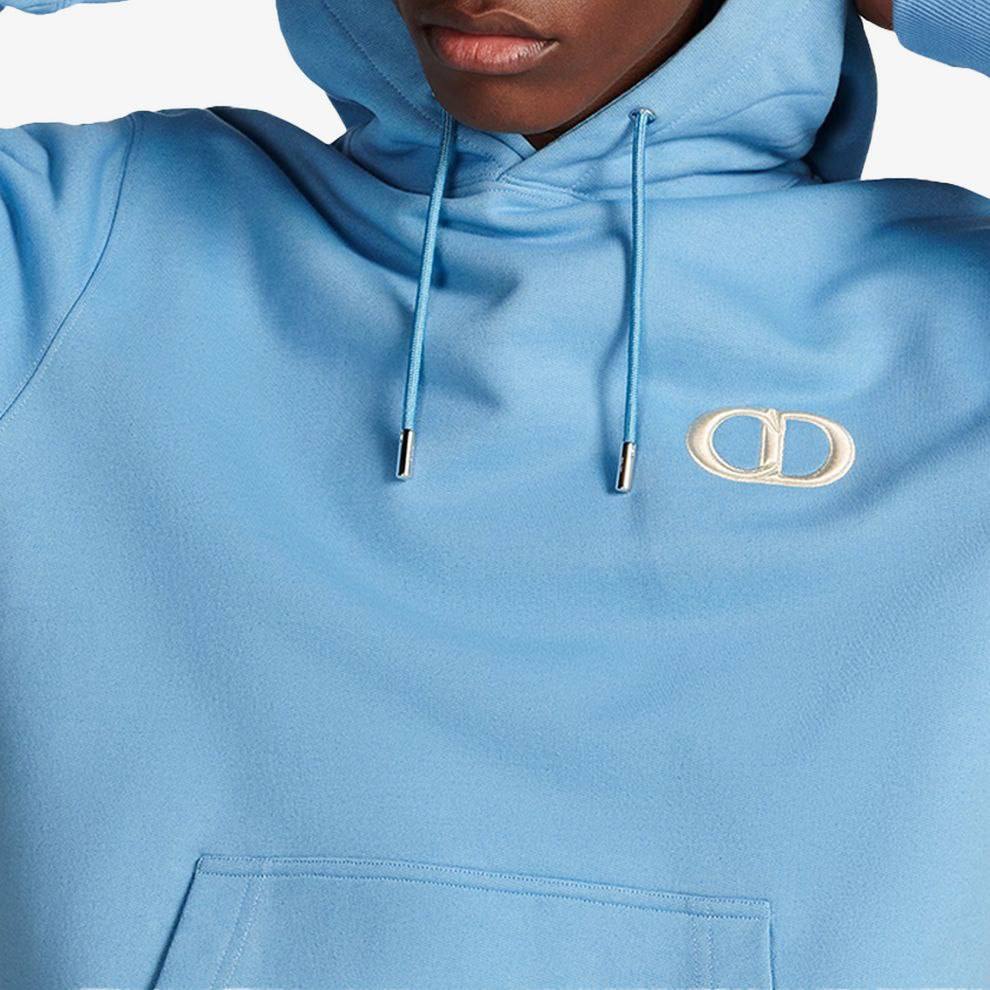 Худи синее Christian Dior BP-676637 Худи синее Christian Dior BP-676637