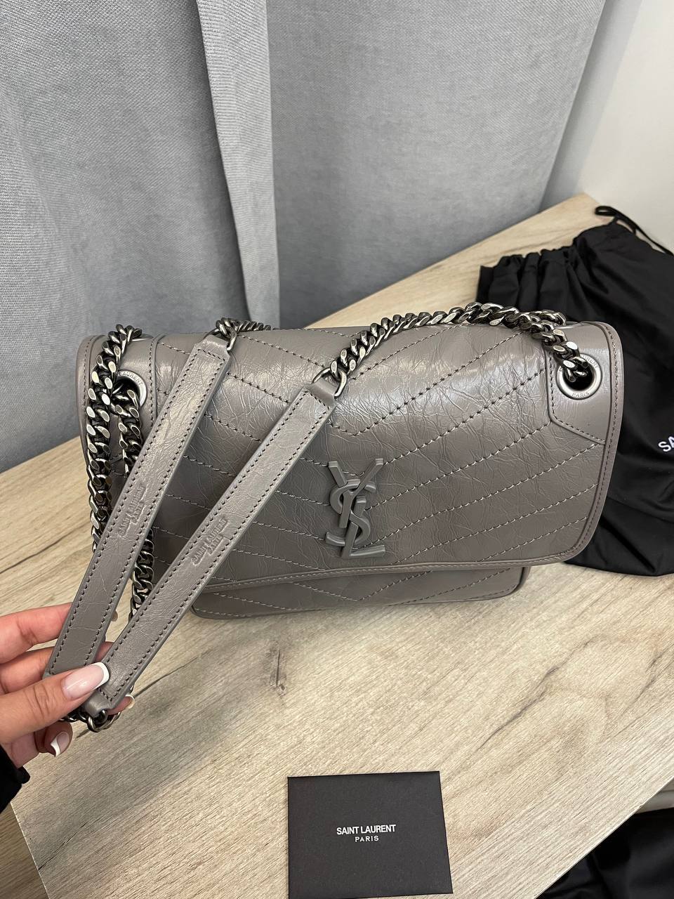 Элитная сумка женская Yves Saint Laurent 28 см BP-46279 Элитная сумка женская Yves Saint Laurent 28 см BP-46279