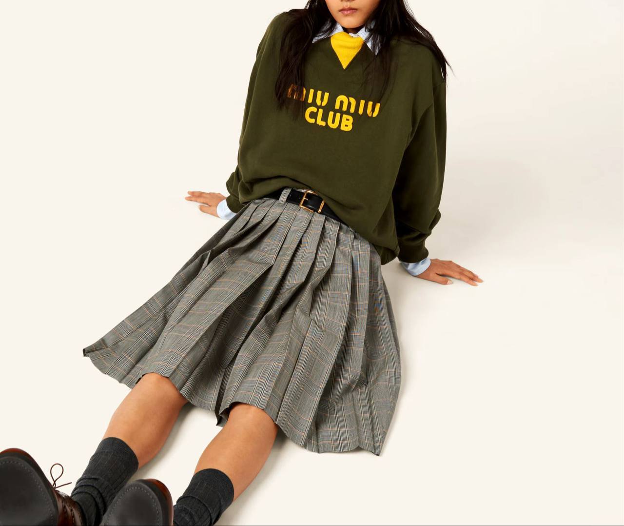 Худи Miu Miu коллекционное BP-49086 Худи Miu Miu коллекционное BP-49086