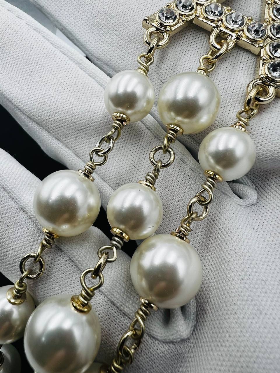 Трендовые бусы Chanel BP-47997 Трендовые бусы Chanel BP-47997