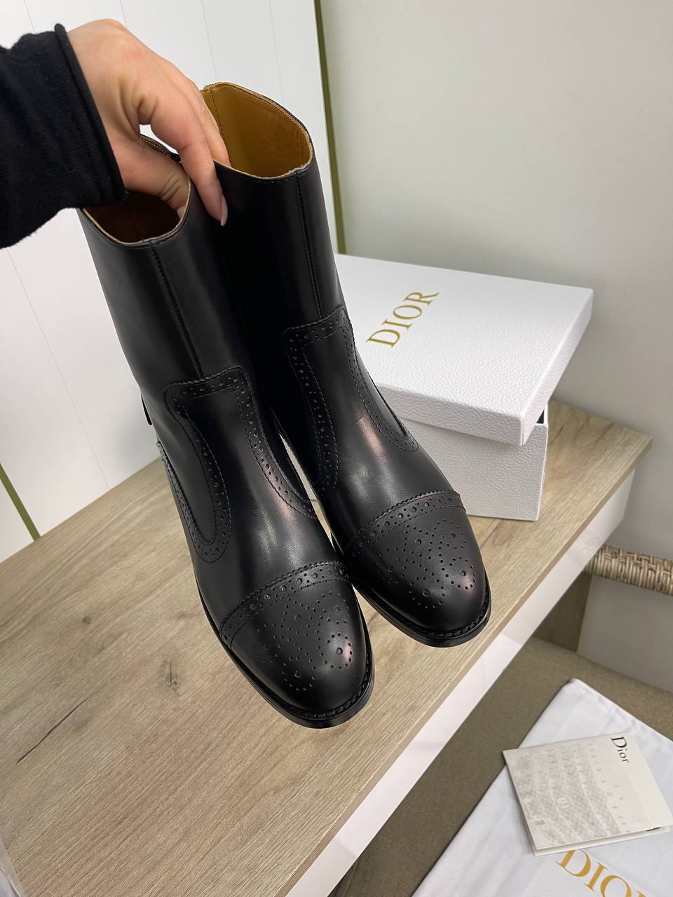 Ботинки Christian Dior премиальные BP-26785 Ботинки Christian Dior премиальные BP-26785