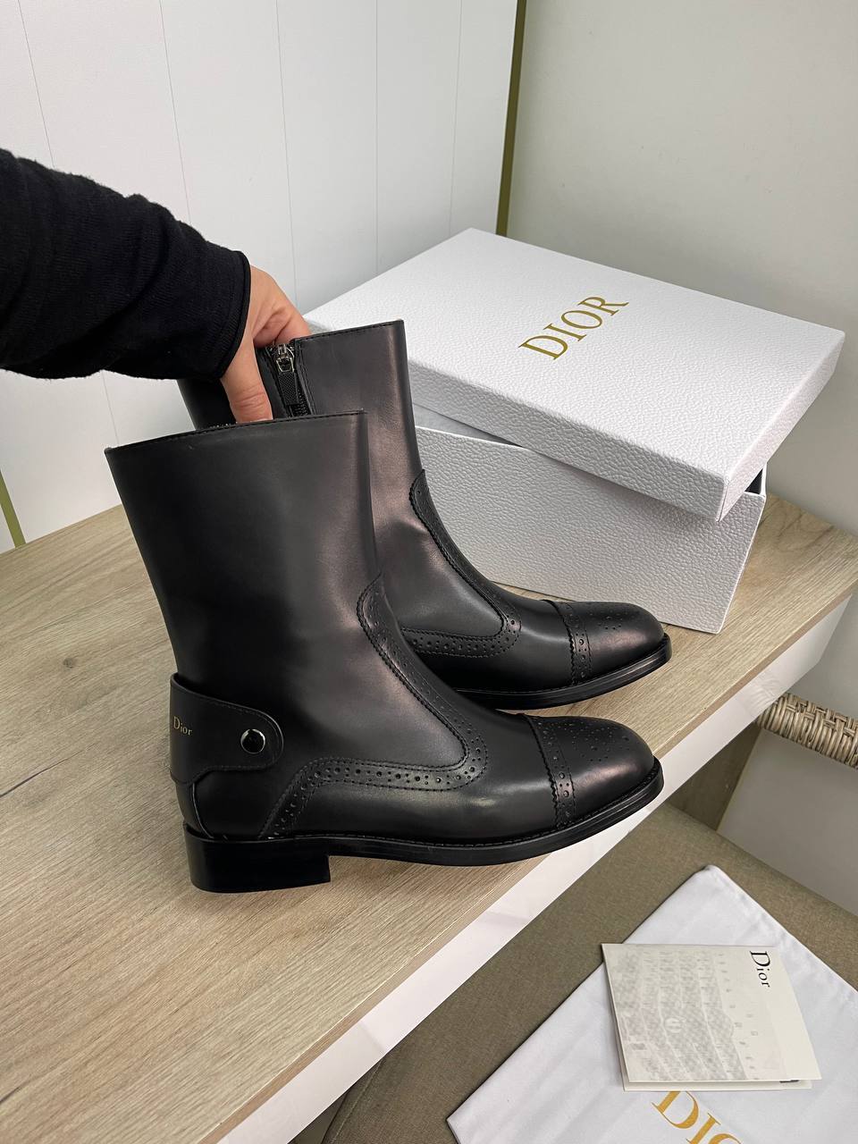 Ботинки Christian Dior премиальные BP-26785 Ботинки Christian Dior премиальные BP-26785