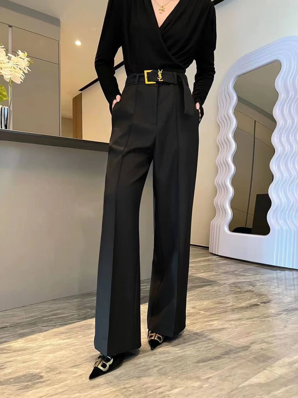 Брюки премиум Yves Saint Laurent BP-23176 Брюки премиум Yves Saint Laurent BP-23176