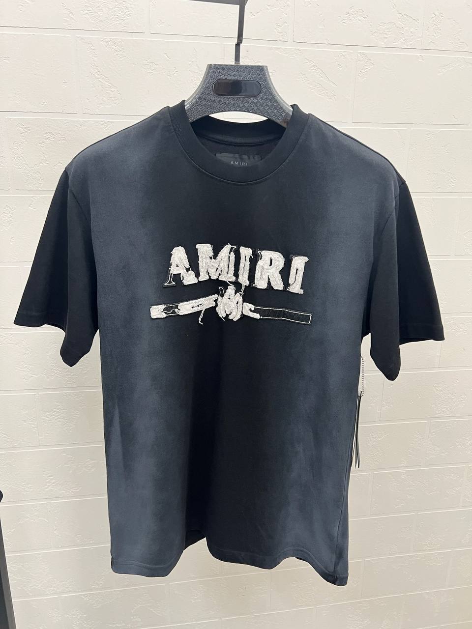 Футболка мужская Amiri BP-50334 дизайнерская Футболка мужская Amiri BP-50334 дизайнерская