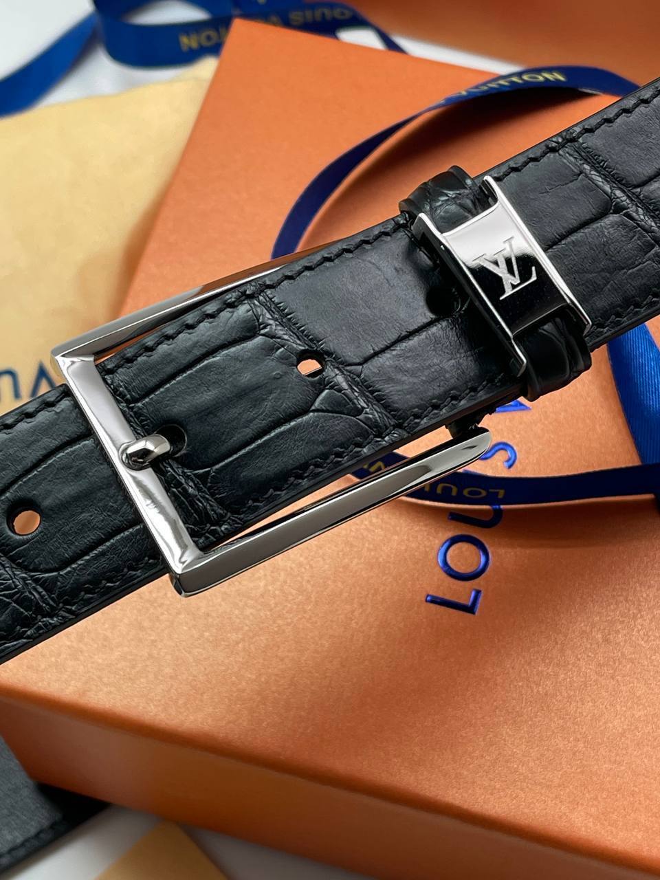 Ремень Louis Vuitton из крокодиловой кожи BP-33636 Ремень Louis Vuitton из крокодиловой кожи BP-33636