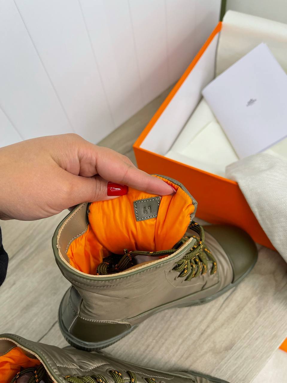 Hermes ботинки коллекционные BP-39759 Hermes ботинки коллекционные BP-39759