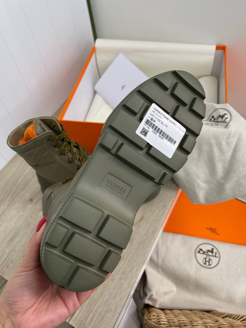 Hermes ботинки коллекционные BP-39759 Hermes ботинки коллекционные BP-39759