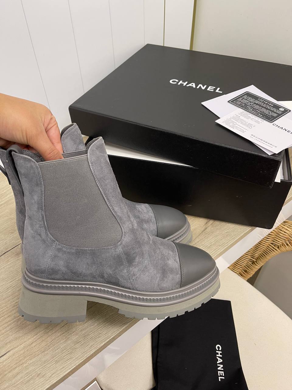 Трендовые ботинки Chanel BP-20435 Трендовые ботинки Chanel BP-20435