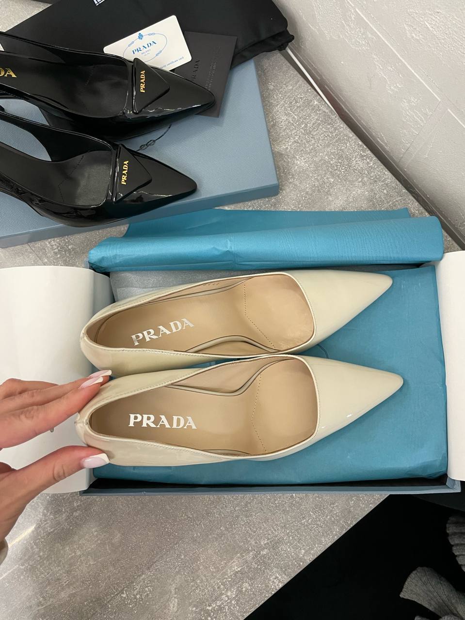 Женские туфли Prada BP-45404 Женские туфли Prada BP-45404