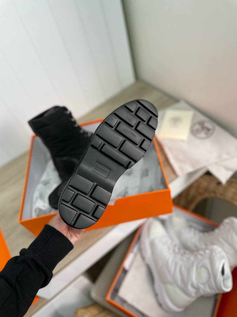 Коллекционные ботинки Hermes BP-19173 Коллекционные ботинки Hermes BP-19173