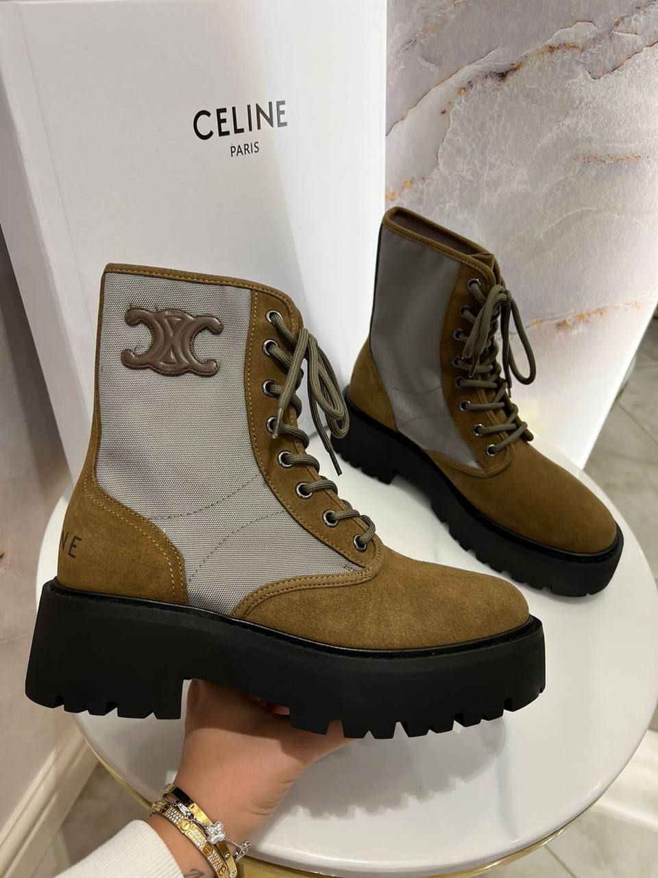 Премиум ботинки Celine BP-39305 Премиум ботинки Celine BP-39305