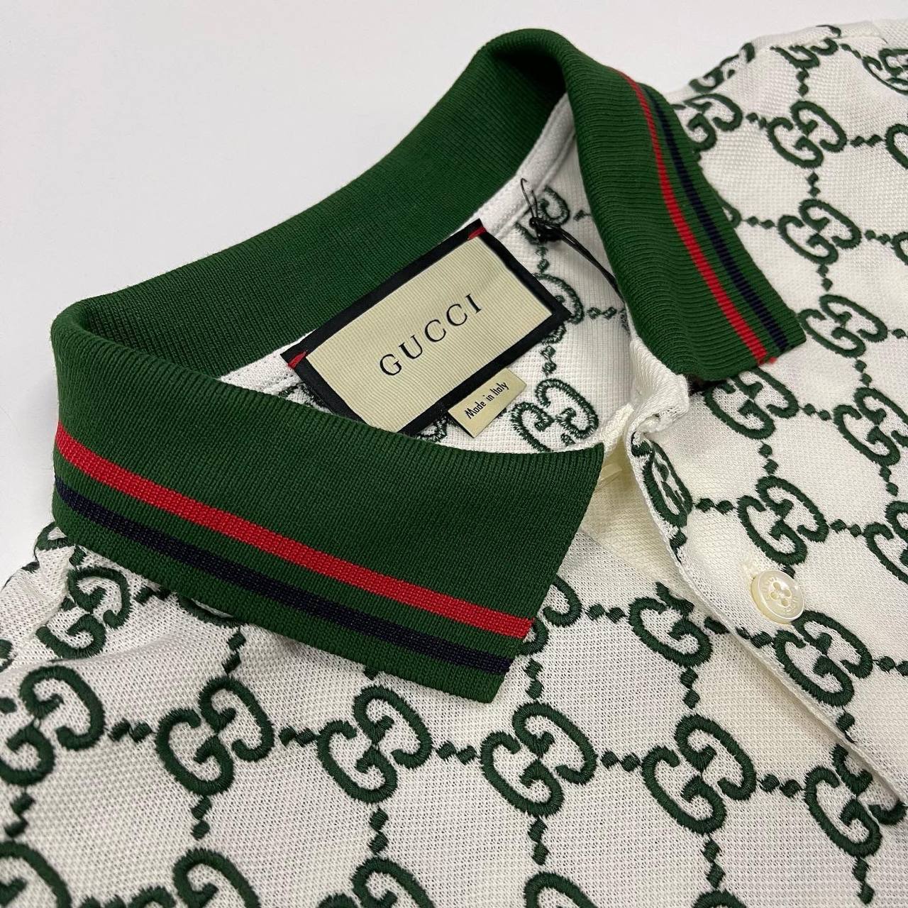 Стильное поло BP-16529 Gucci Стильное поло BP-16529 Gucci