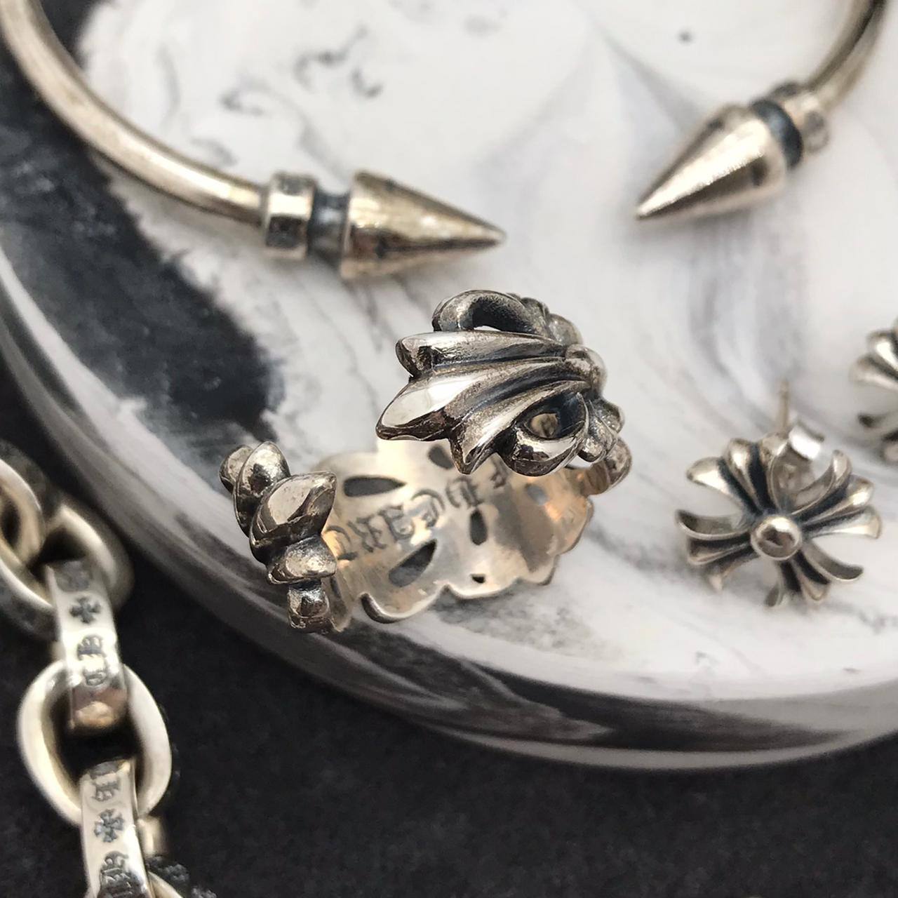 Кольцо Chrome Hearts BP-33341 коллекционное Кольцо Chrome Hearts BP-33341 коллекционное