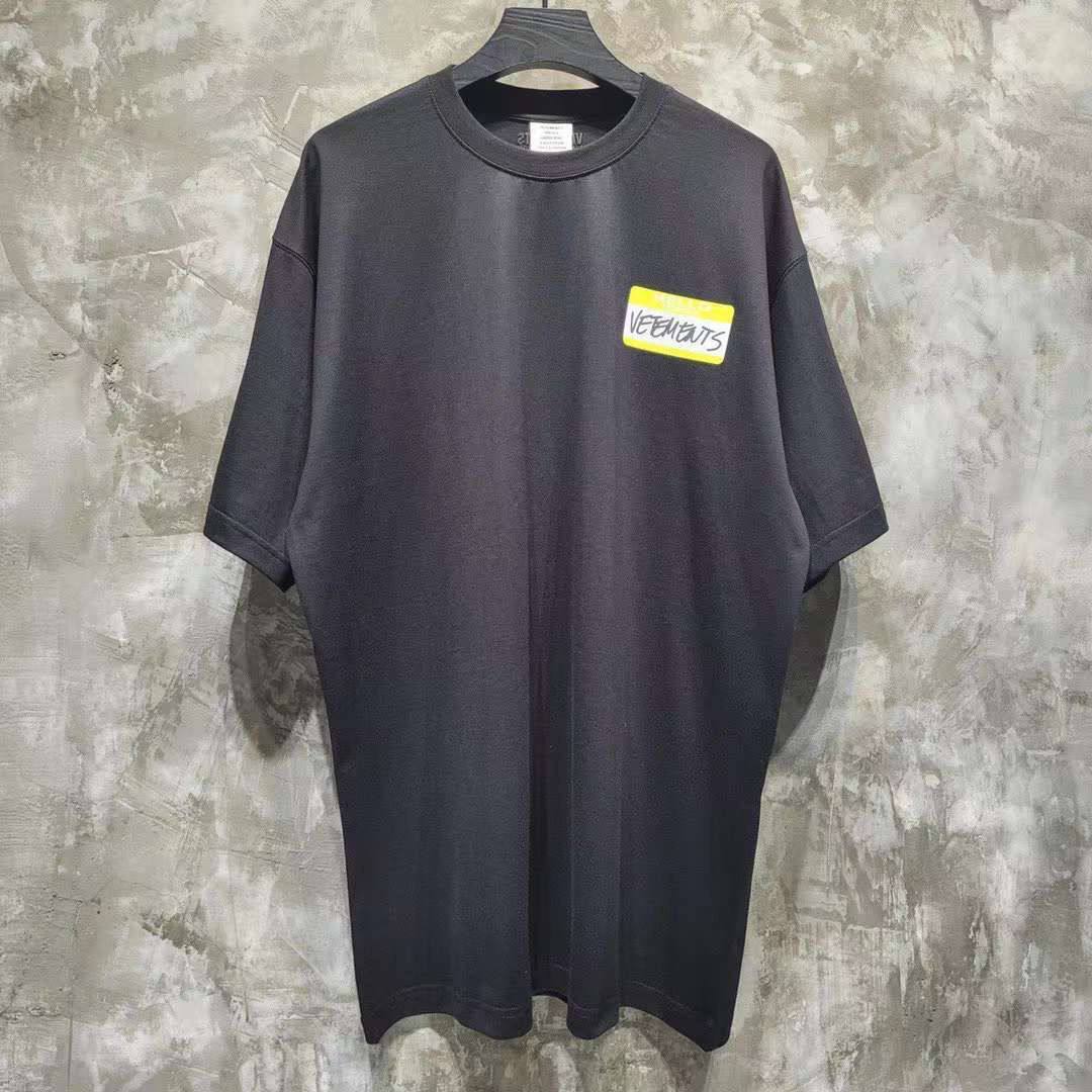 BP-30005 футболка Vetements One size повседневная BP-30005 футболка Vetements One size повседневная