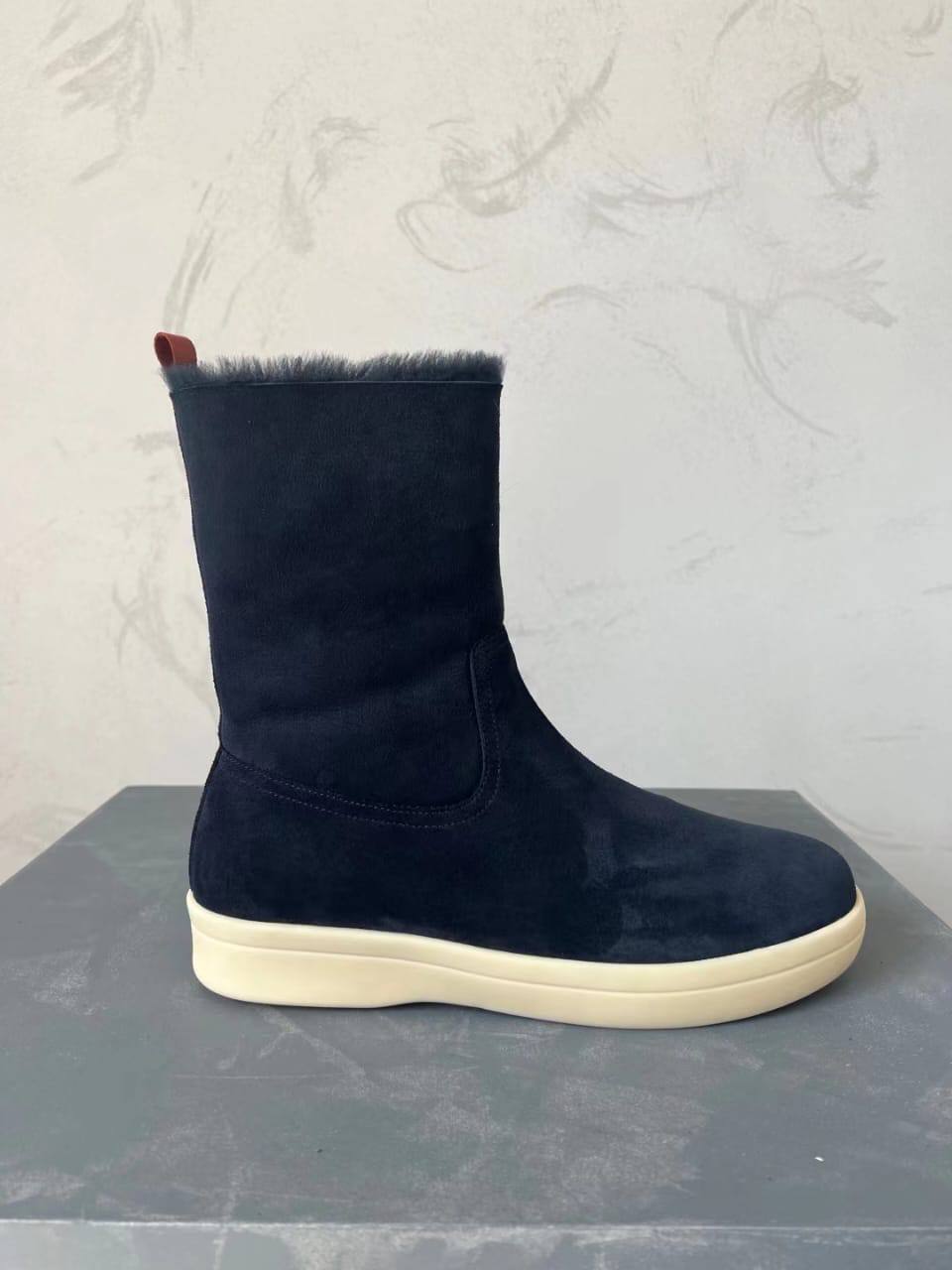 Замшевые ботинки Loro Piana премиум BP-24696 Замшевые ботинки Loro Piana премиум BP-24696