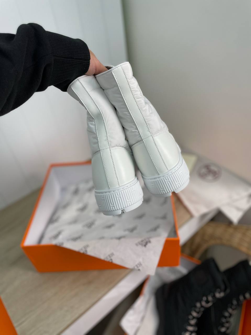 Премиум ботинки Hermes BP-39758 Премиум ботинки Hermes BP-39758