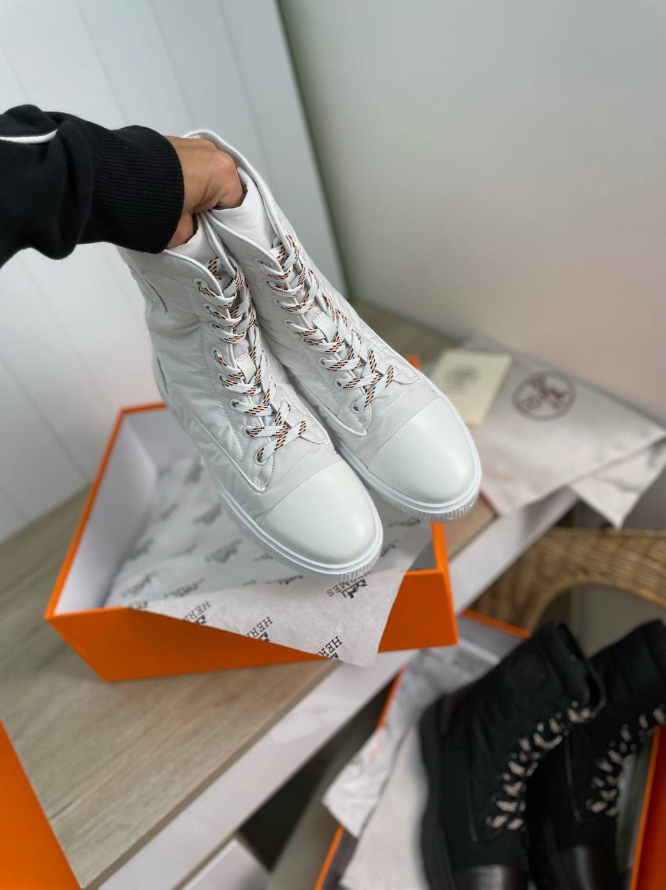 Премиум ботинки Hermes BP-39758 Премиум ботинки Hermes BP-39758