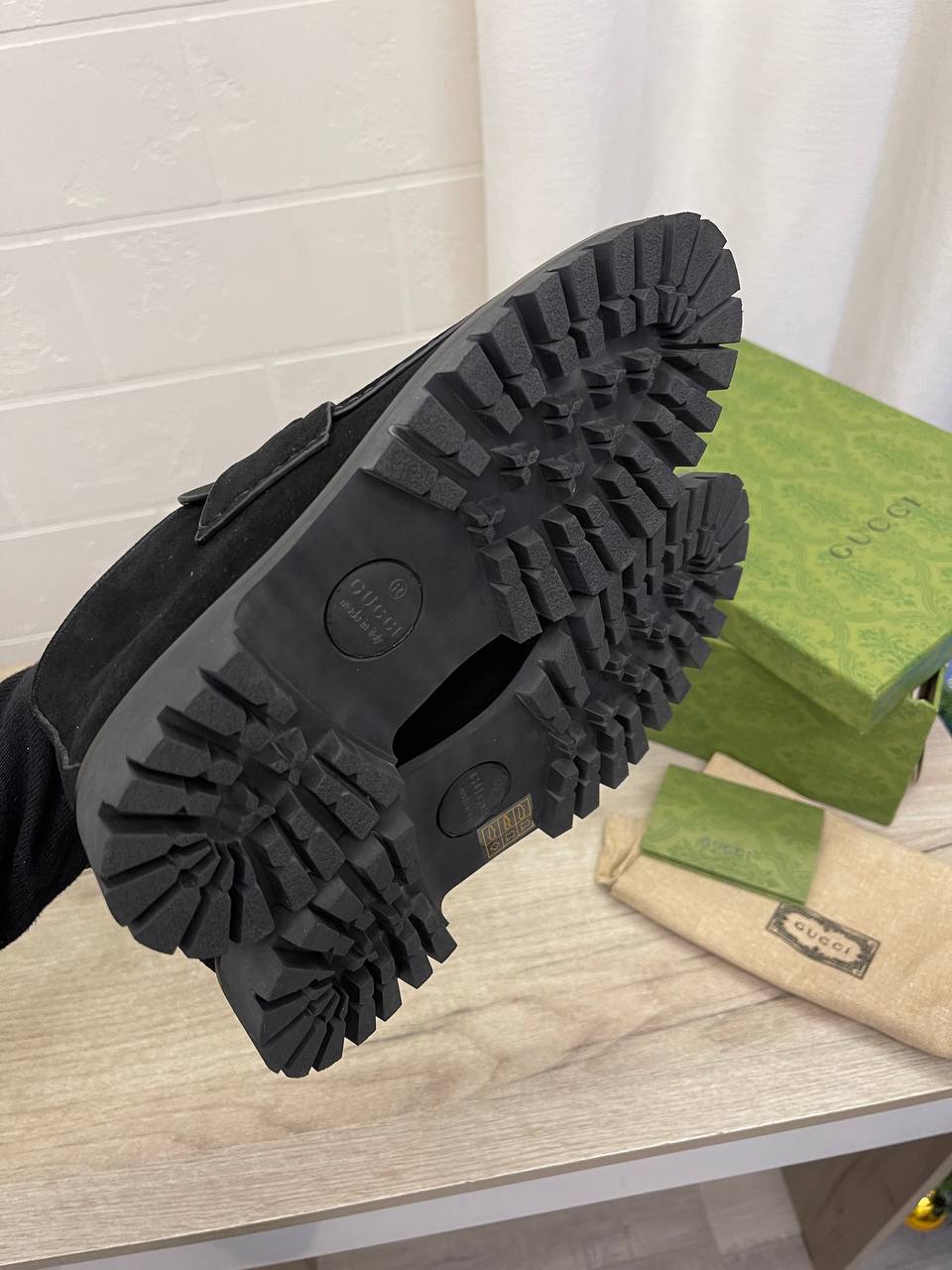 Трендовые ботинки Gucci BP-45122 Трендовые ботинки Gucci BP-45122