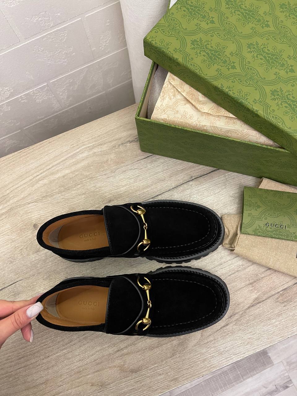 Трендовые ботинки Gucci BP-45122 Трендовые ботинки Gucci BP-45122