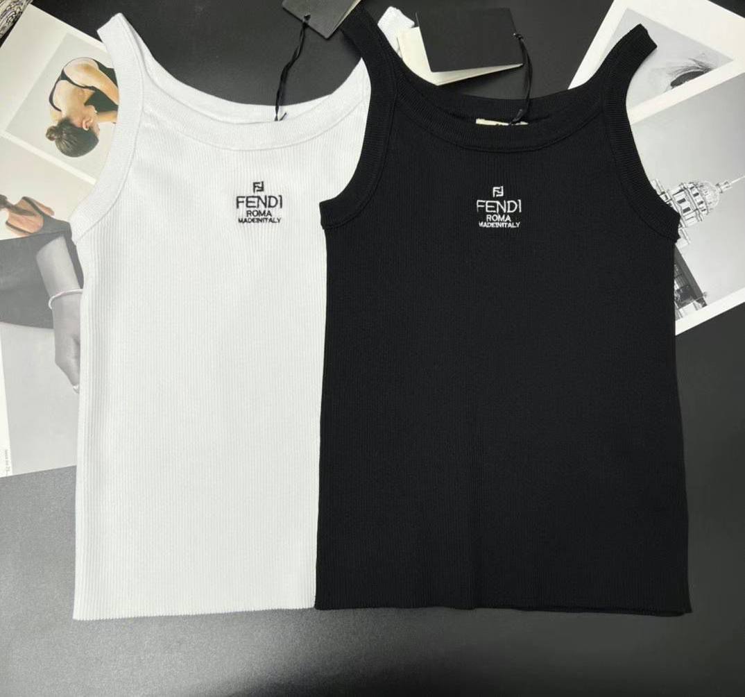 Майка Fendi коллекционная BP-29690 Майка Fendi коллекционная BP-29690