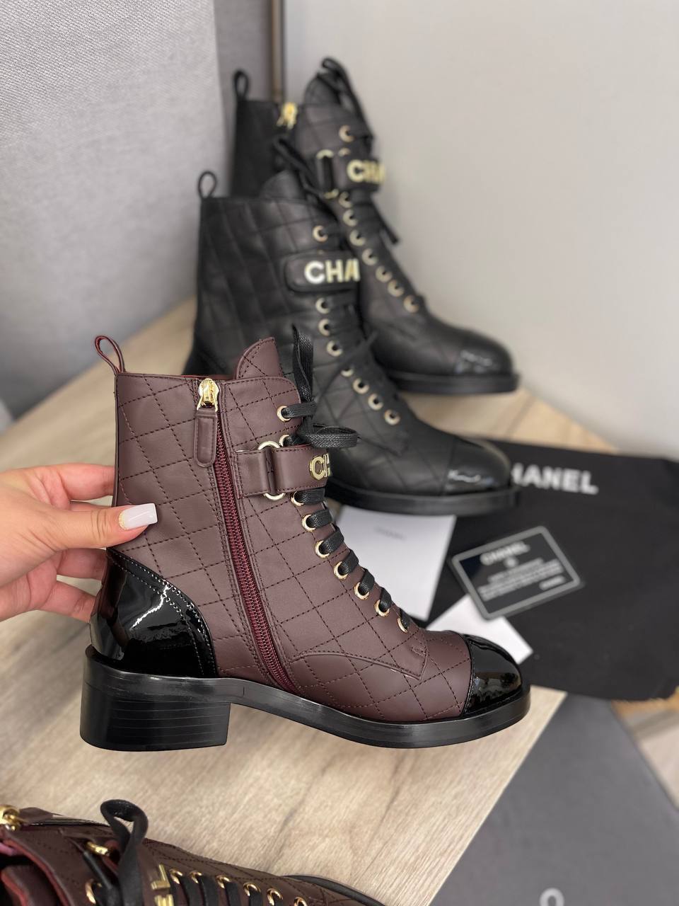 Премиум ботинки Chanel BP-39760 Премиум ботинки Chanel BP-39760