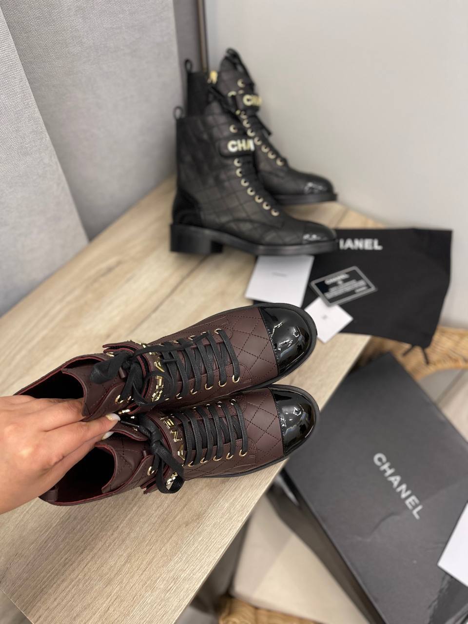 Премиум ботинки Chanel BP-39760 Премиум ботинки Chanel BP-39760