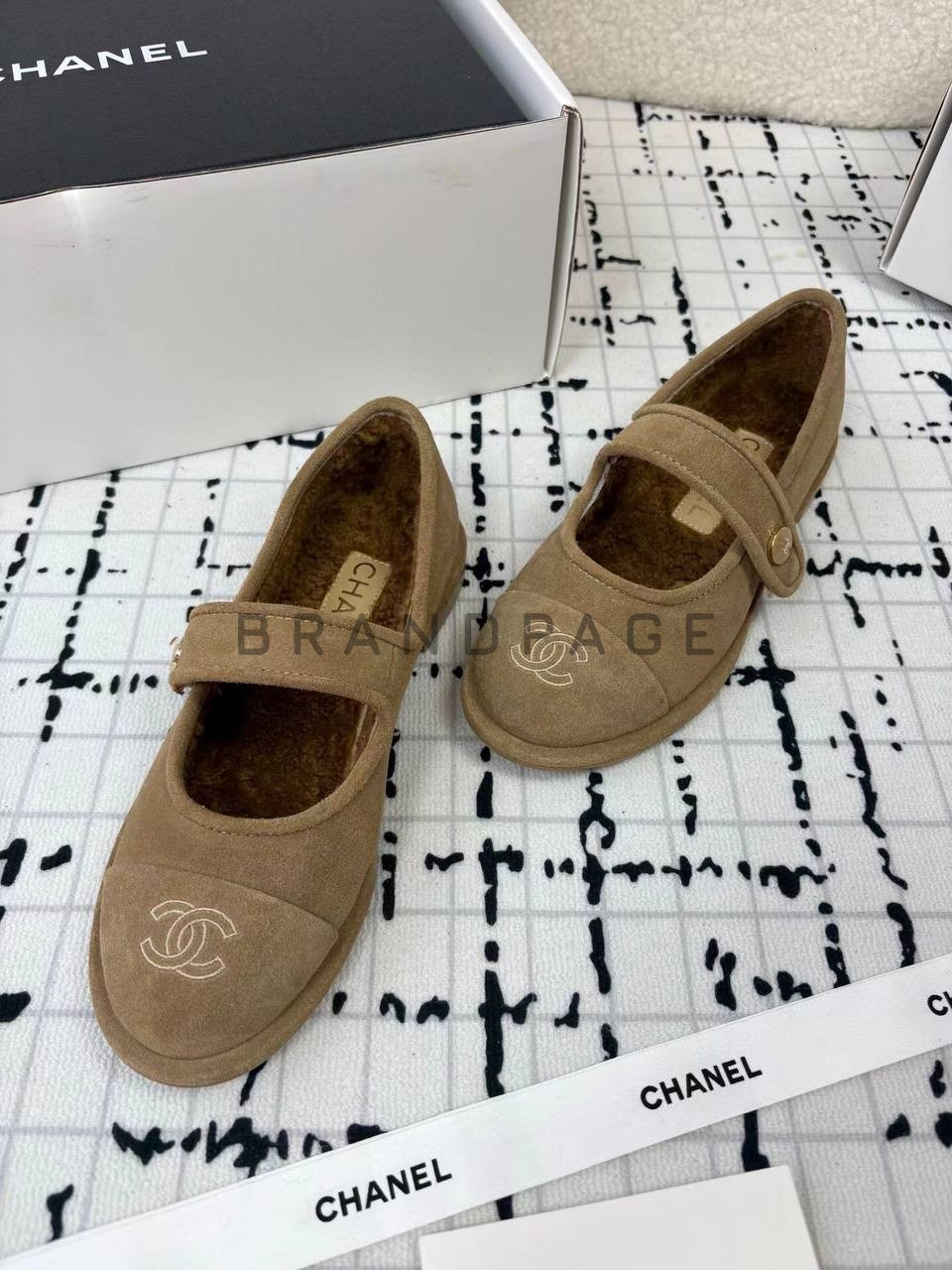 Лоферы кожаные Chanel BPLUX12532 Лоферы кожаные Chanel BPLUX12532