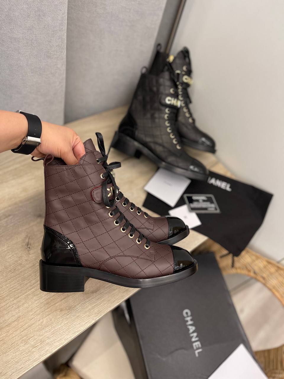 Премиум ботинки Chanel BP-39760 Премиум ботинки Chanel BP-39760