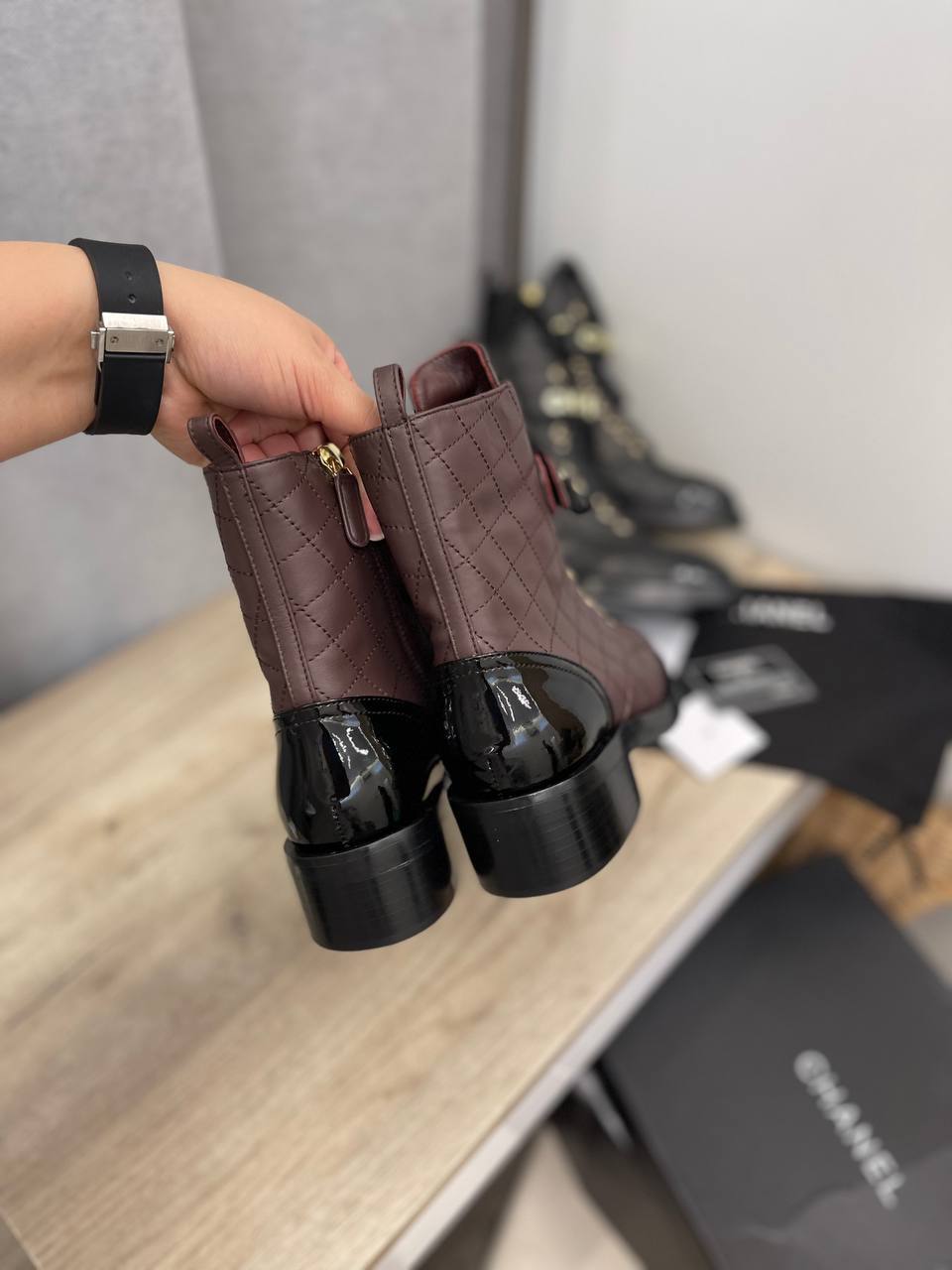 Премиум ботинки Chanel BP-39760 Премиум ботинки Chanel BP-39760