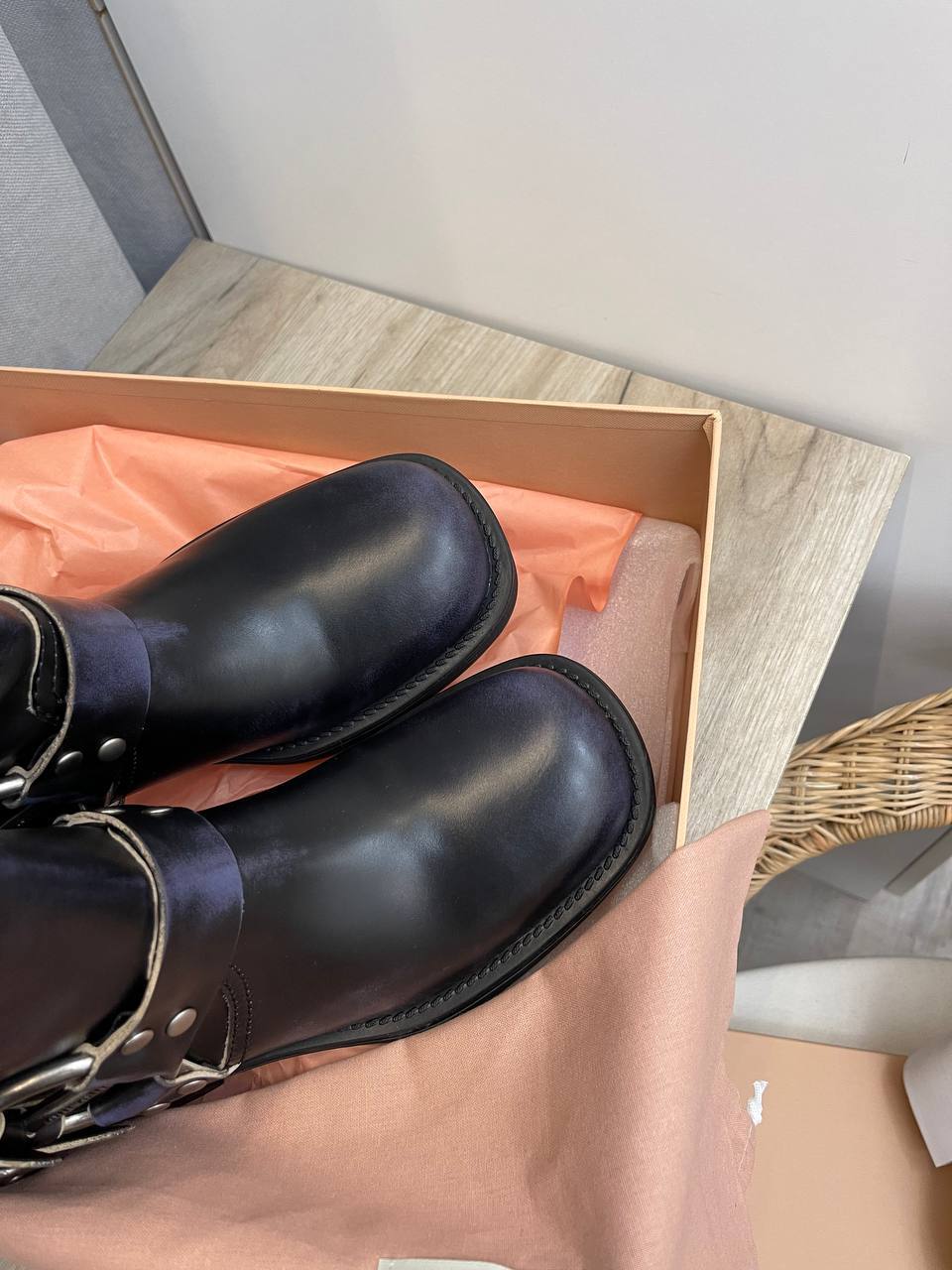 Коллекционные ботинки Miu Miu BP-39962 Коллекционные ботинки Miu Miu BP-39962